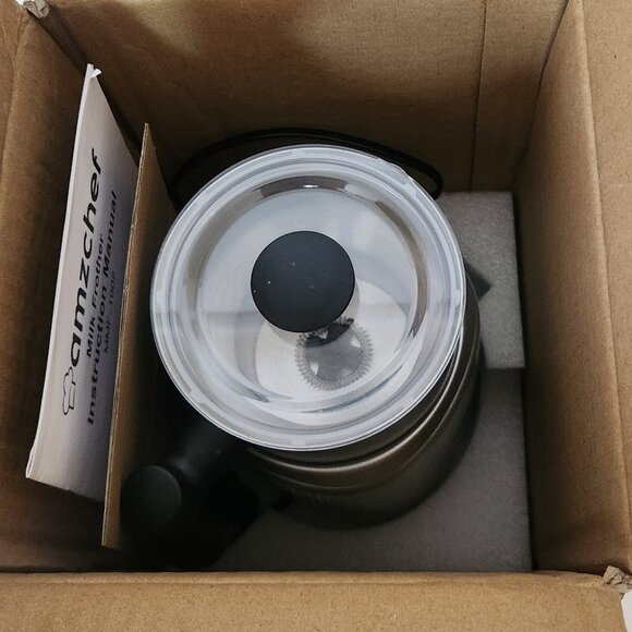 AMZCHEF Milk Frother and Steamer, 4-in-1 Electric Milk Warmer MMF-1002 - Picture 3 of 5